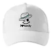 Кепка I Love my family_DAD Білий фото