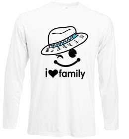 Лонгслив I Love my family_DAD