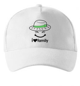 Кепка I Love my family_Kid