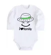 Детский боди I Love my family_Kid Белый фото