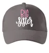 Кепка Big sister фіолетовий напис Серый фото