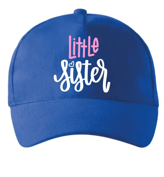 Кепка Little sister Ярко-синий фото