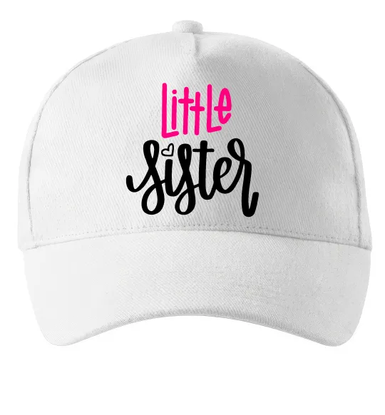 Кепка Little sister Белый фото