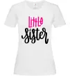 Женская футболка Little sister Белый Женская футболка Little sister Белый фото