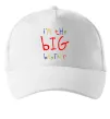 Кепка I am the big brother Белый фото