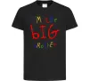 Дитяча футболка I am the big brother Чорний фото