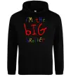 Чоловіча толстовка (худі) I am the big brother Чорний Чоловіча толстовка (худі) I am the big brother Чорний фото