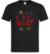 Чоловіча футболка I am the big brother Чорний Чоловіча футболка I am the big brother Чорний фото