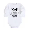 Дитячий бодік Best brother ever Білий фото