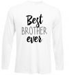 Лонгслів Best brother ever Білий фото