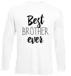 Лонгслів Best brother ever Білий фото