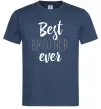 Чоловіча футболка Best brother ever Темно-синій фото