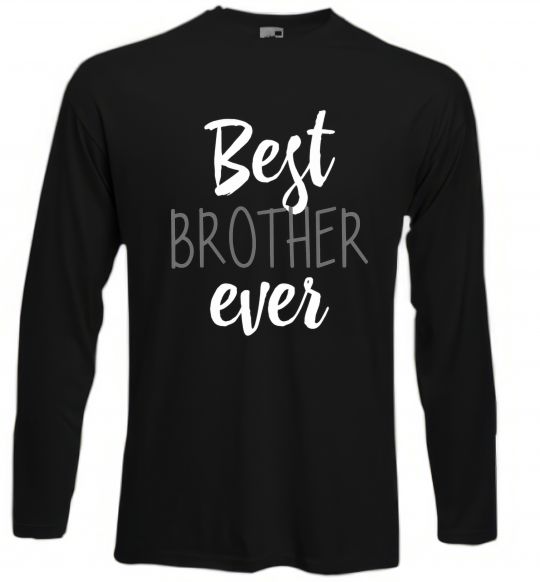 Лонгслів Best brother ever Чорний фото