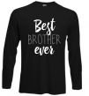 Реглан Best brother ever Черный фото