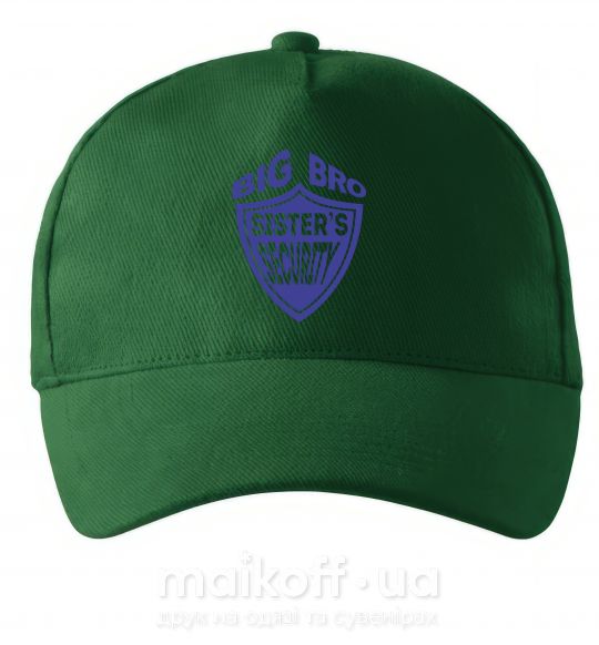Кепка BIG BRO sisters security Темно-зеленый фото