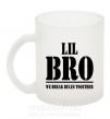 Чашка скляна Lil Bro Фроузен фото