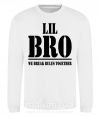 Світшот Lil Bro Білий фото