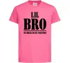 Дитяча футболка Lil Bro Яскраво-рожевий Дитяча футболка Lil Bro Яскраво-рожевий фото