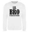 Світшот Lil Bro Білий фото
