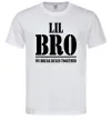 Мужская футболка Lil Bro Белый фото