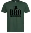 Мужская футболка Lil Bro Темно-зеленый фото