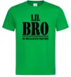 Мужская футболка Lil Bro Зеленый фото