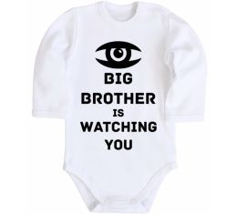 Детский боди Big brother is watching you (глаз)