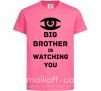 Дитяча футболка Big brother is watching you (глаз) Яскраво-рожевий фото