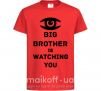 Дитяча футболка Big brother is watching you (глаз) Червоний фото