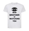 Детская футболка Big brother is watching you (глаз) Белый фото