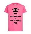Детская футболка Big brother is watching you (глаз) Ярко-розовый фото