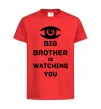 Детская футболка Big brother is watching you (глаз) Красный фото