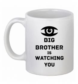 Чашка керамическая Big brother is watching you (глаз)