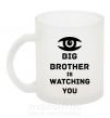 Чашка стеклянная Big brother is watching you (глаз) Фроузен фото