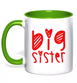 Чашка с цветной ручкой