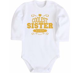Дитячий бодік Coolest sister ever