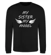 Свитшот My sister my angel Черный фото