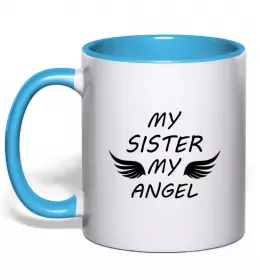 Чашка с цветной ручкой