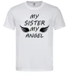 Чоловіча футболка My sister my angel Білий фото
