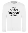Світшот My sister my angel Білий фото