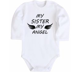 Дитячий бодік My sister my angel Дитячий бодік My sister my angel