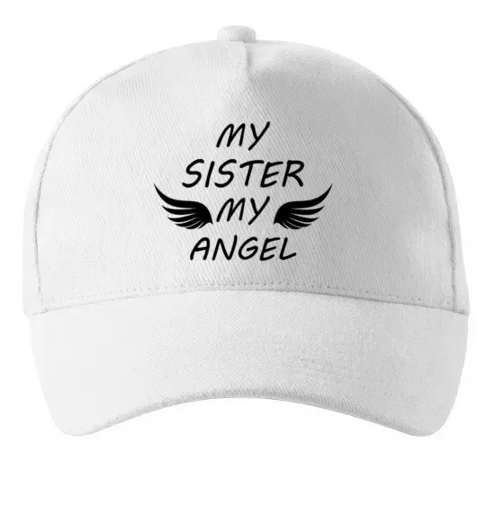 Кепка My sister my angel Білий фото