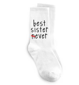 Носки Best sister never-ever