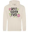 Женская толстовка (худи) Best sister ever Таш Женская толстовка (худи) Best sister ever Таш фото