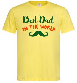 Мужская футболка Best dad in the world вуса Мужская футболка Best dad in the world вуса