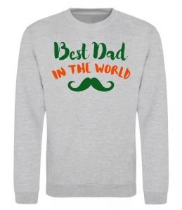 Свитшот Best dad in the world вуса