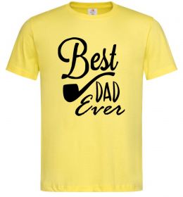 Чоловіча футболка Best dad ever - трубка