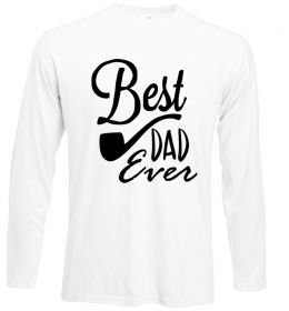 Лонгслів Best dad ever - трубка Лонгслів Best dad ever - трубка
