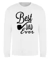 Свитшот Best dad ever - трубка Белый Свитшот Best dad ever - трубка Белый фото