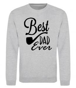 Світшот Best dad ever - трубка